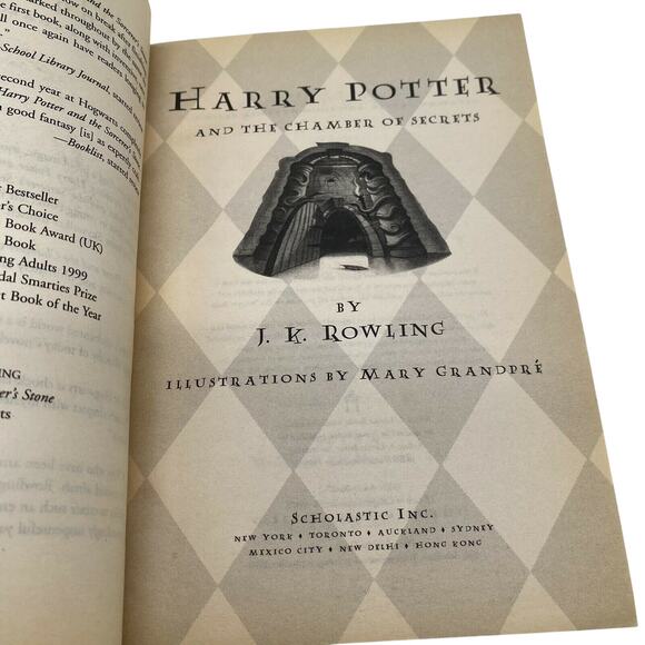 Harry Potter Ser.: Harry Potter and the Chamber of Secrets by J. K. Rowling USED - Picture 3 of 3
